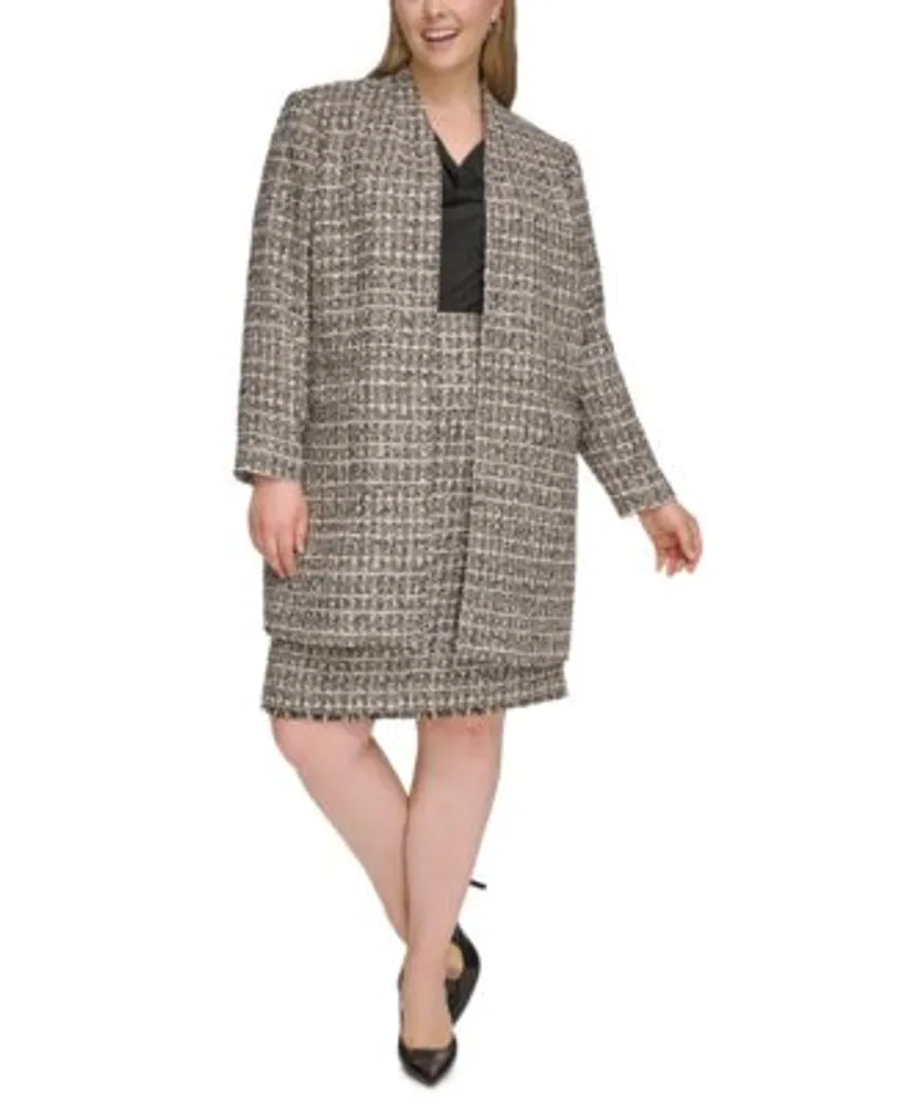 Plus size outlet topper jacket