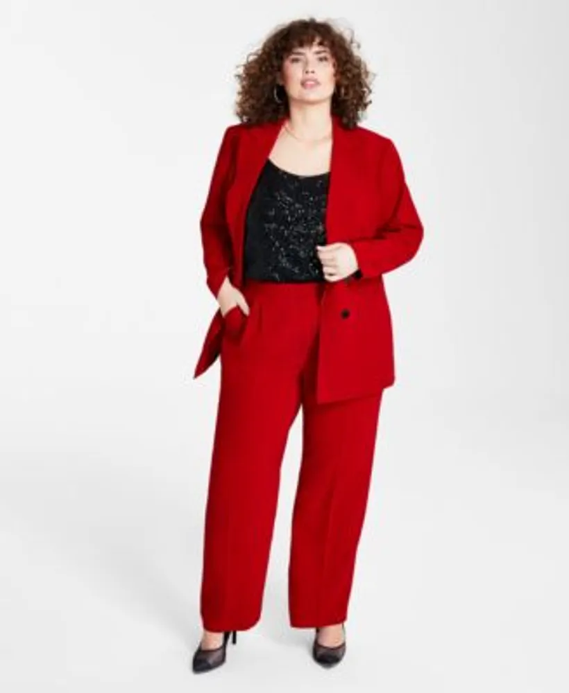 Double breasted clearance blazer plus size