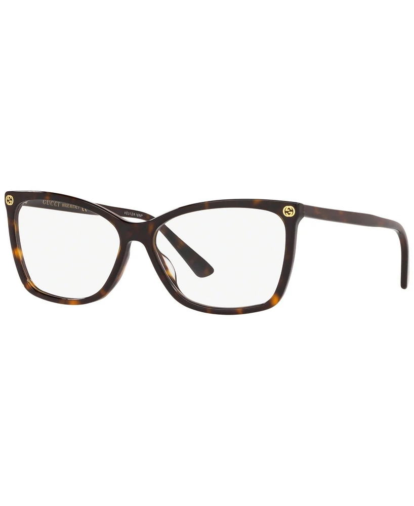 Gucci GG0025O002 Women's Oval Eyeglasses CoolSprings Galleria