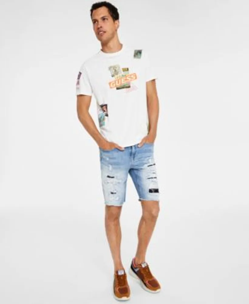 Guess men's outlet denim shorts