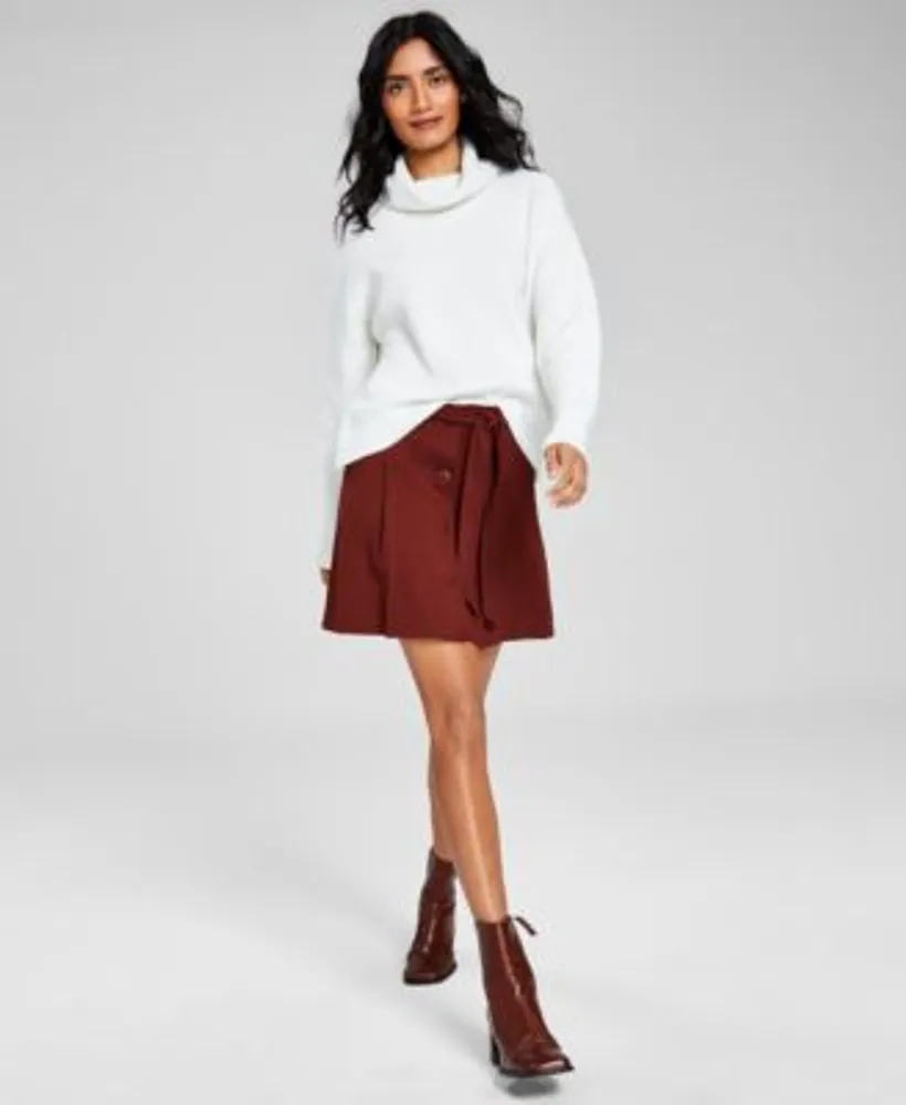 Knit skirt macy's clearance
