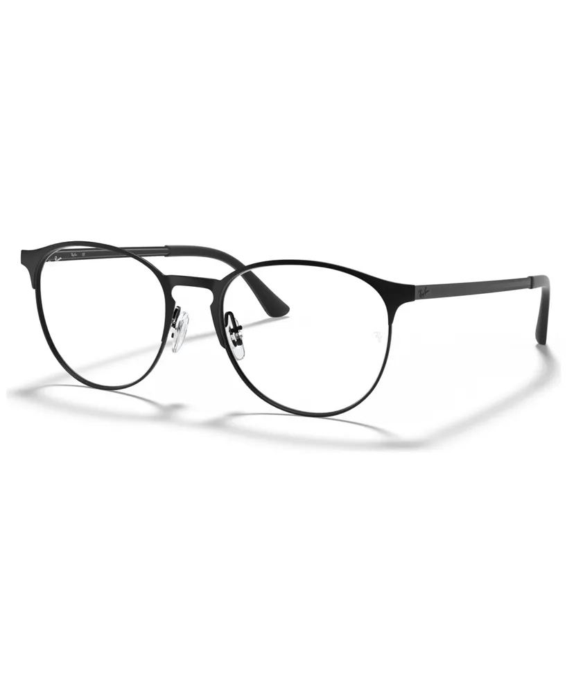 RayBan Unisex Rb6375 Optics Eyeglasses, RB6375F 55 CoolSprings Galleria
