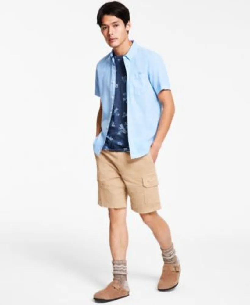 Macys mens outlet linen shorts