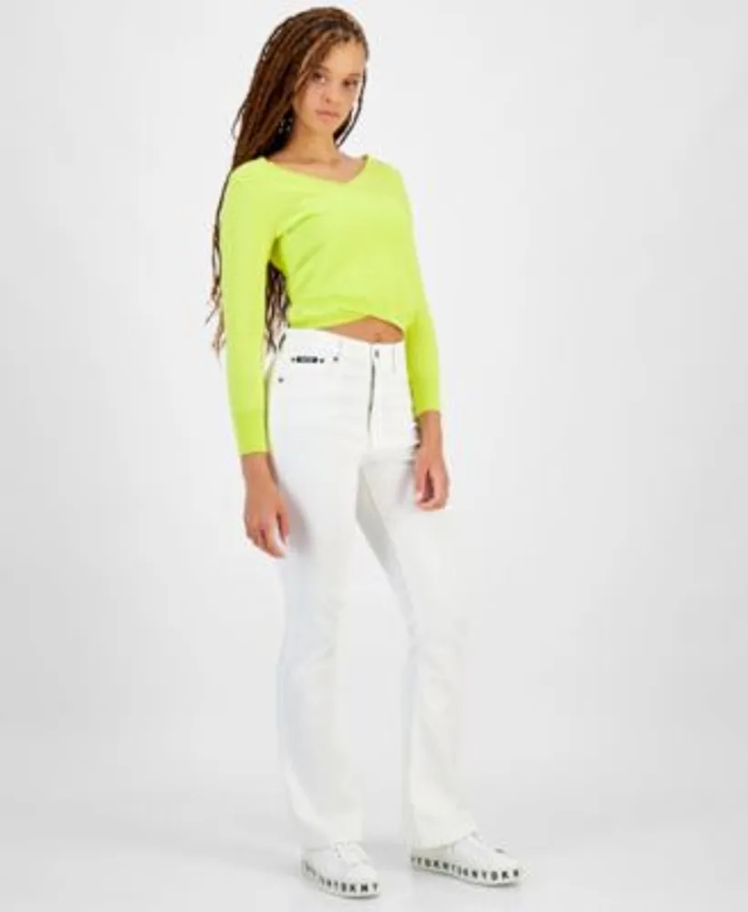 Dkny on sale wrap sweater