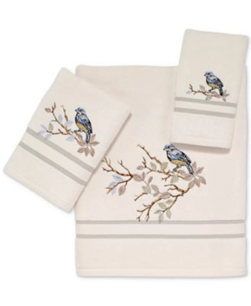 Avanti Love Nest Embroidered Cotton Bath Towels Hawthorn Mall