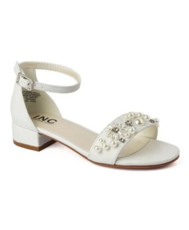 Macys white sandals store