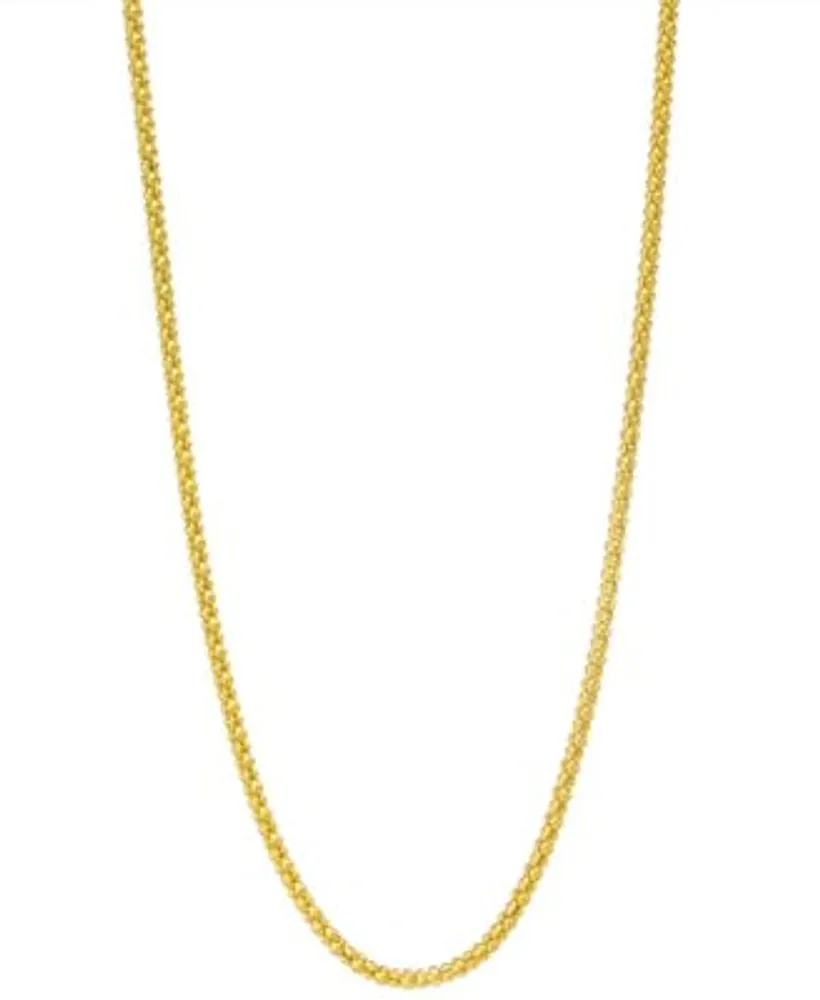 Macy's solid gold sale chains