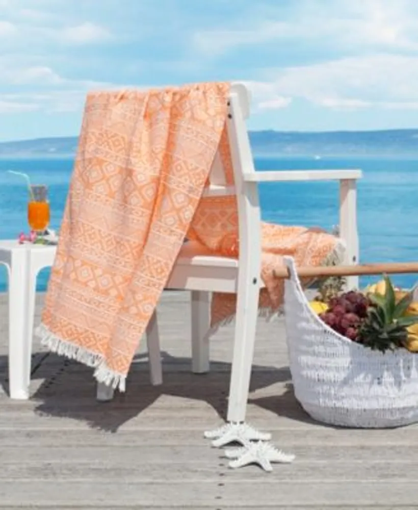Linum Home Textiles 100 Turkish Cotton Sea Breeze Pestemal Beach
