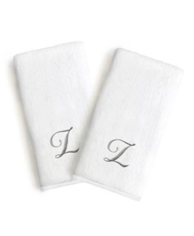 Macy's best sale monogrammed towels