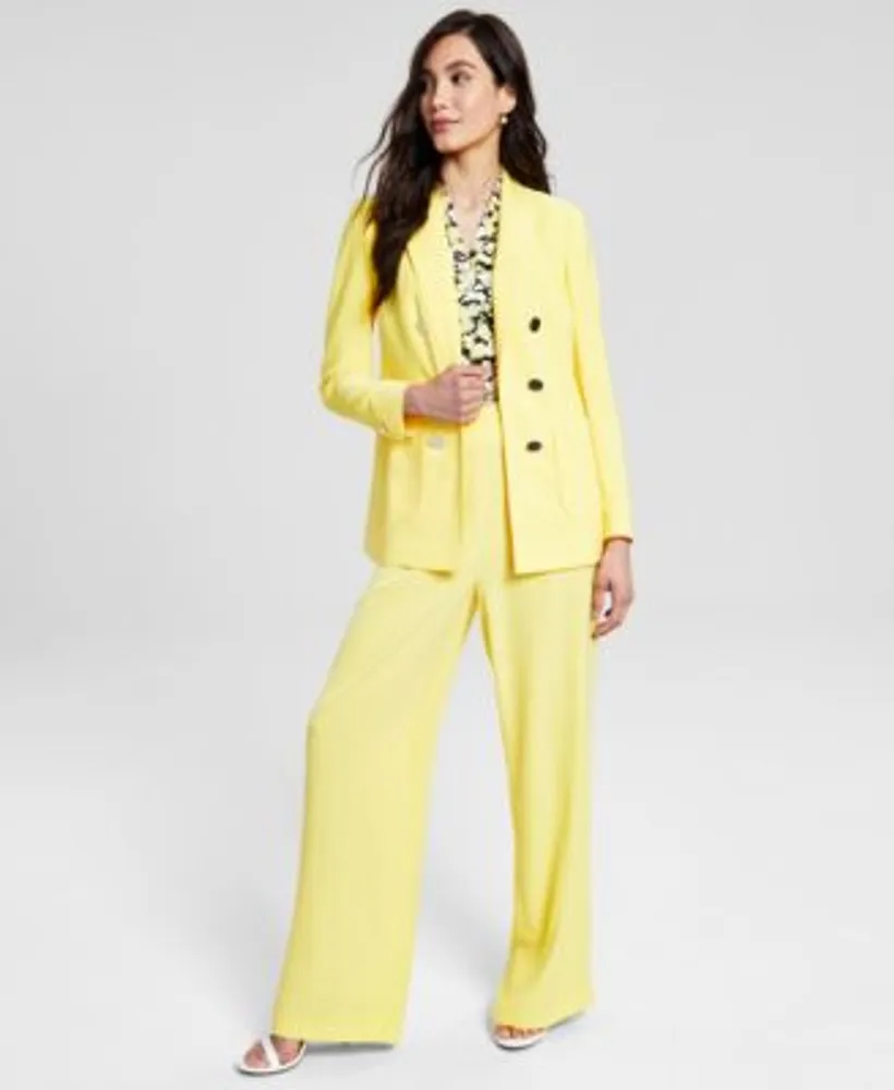 Anne klein yellow pants online