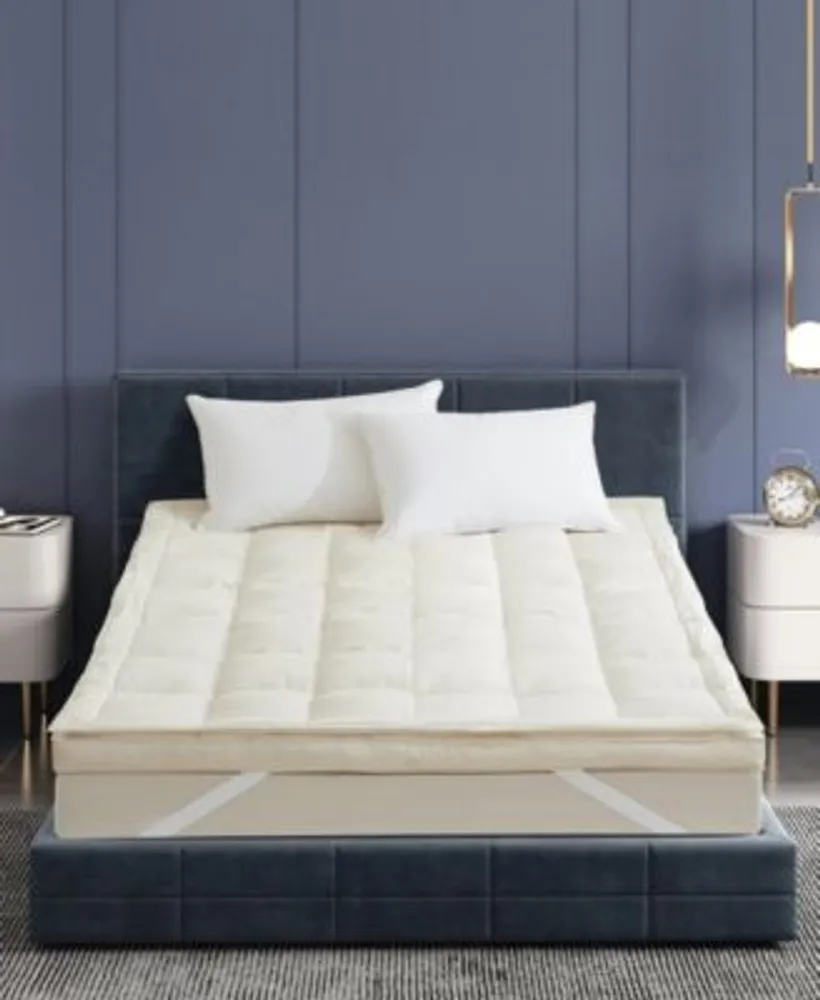 Goose feather bed clearance