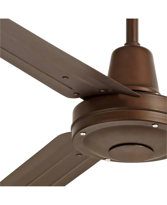 Casa Vieja Velocity Ceiling Fan 72 Brushed Nickel Shelly Lighting