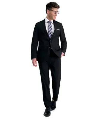 Haggar men's textured weave suit jacket clearance