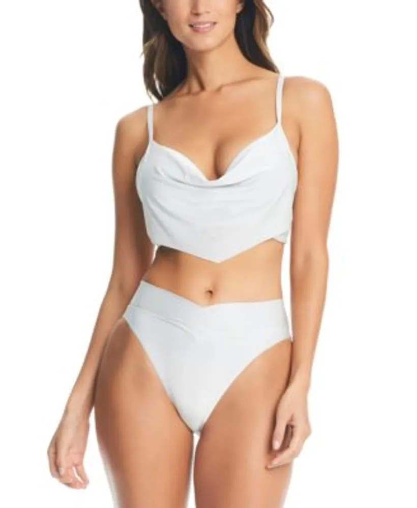 Cowl neck tankini online