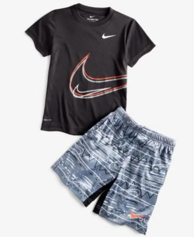 Nike Toddler Little Boys Logo Graphic T Shirt Shorts Separates