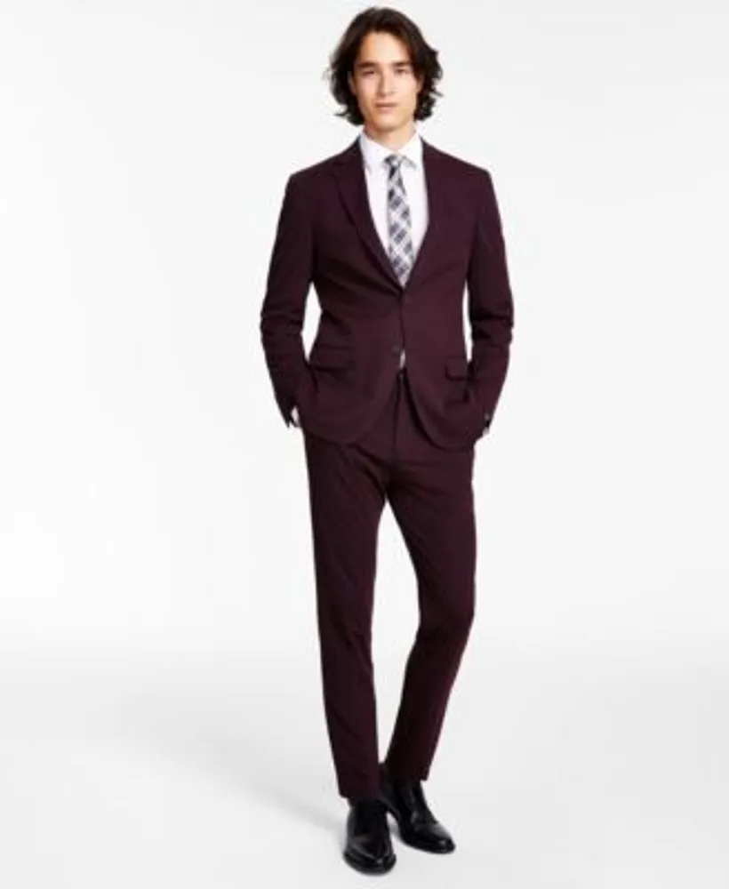 Calvin klein stretch suit separates sales slim fit