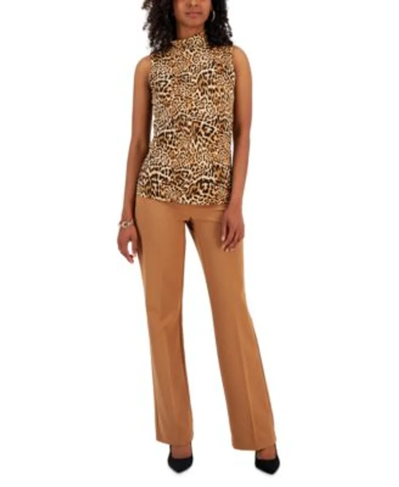 I.N.C. International Concepts Womens Cheetah Print Tank Top