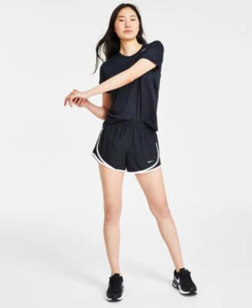 Nike Womens Dri Fit T Shirt Brief Lined Running Shorts Air Max