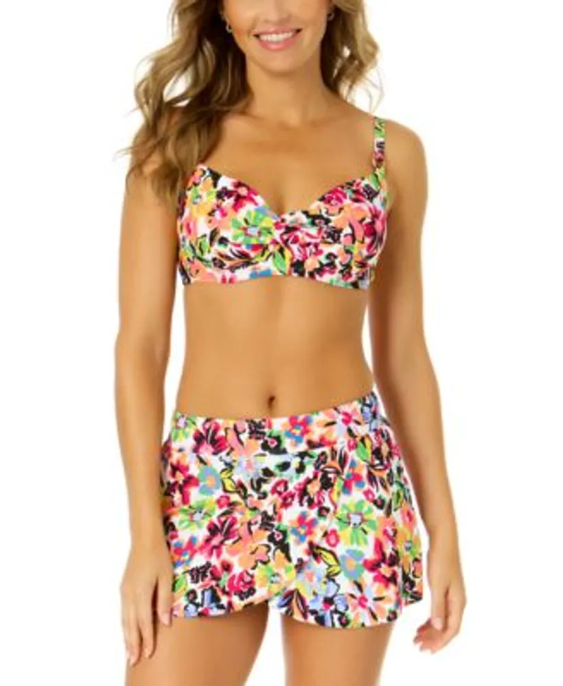 Anne cole high waist swim clearance skirt