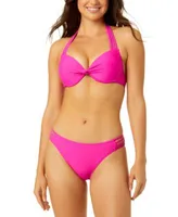 Salt Cove Juniors Push Up Bikini Top Strappy Hipster Bottoms