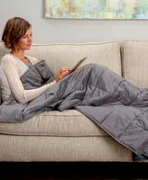 Sealy quilted plush weighted blanket shop