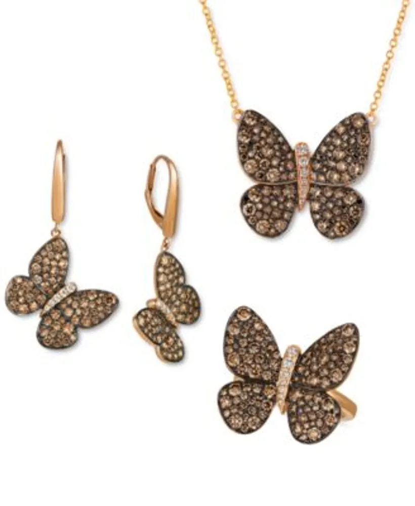 Levian butterfly necklace sales