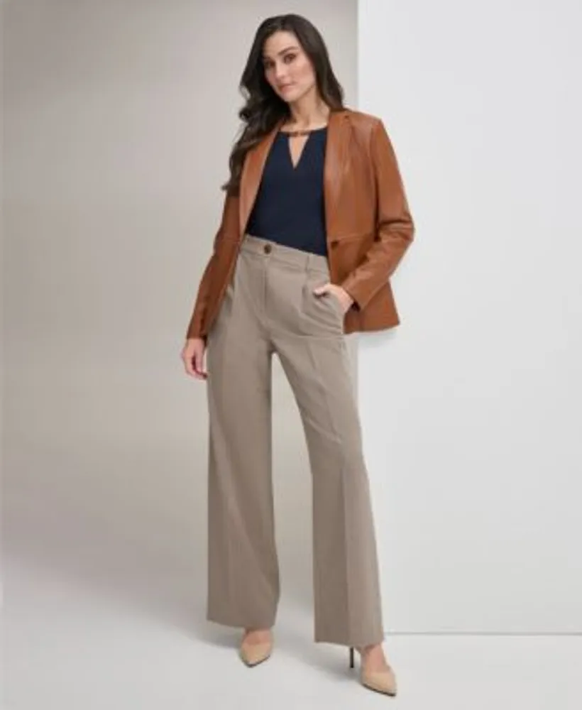 Tommy hilfiger wide leg pants clearance