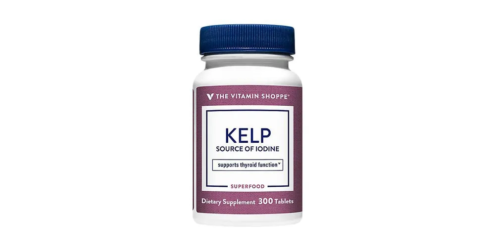The Vitamin Shoppe Kelp Superfood Source of Iodine from Potassium Iodide Plaza Las Americas