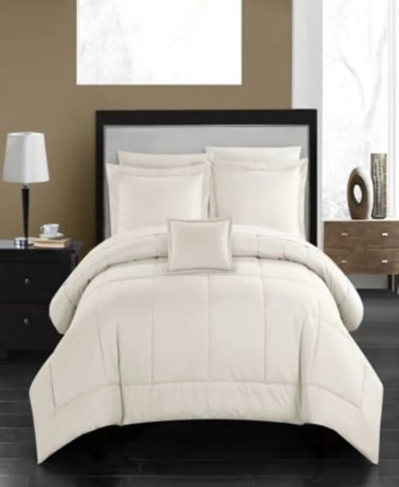 Chic Home Jordyn 8 Pc. Bed In A Bag Comforter Sets Hawthorn Mall