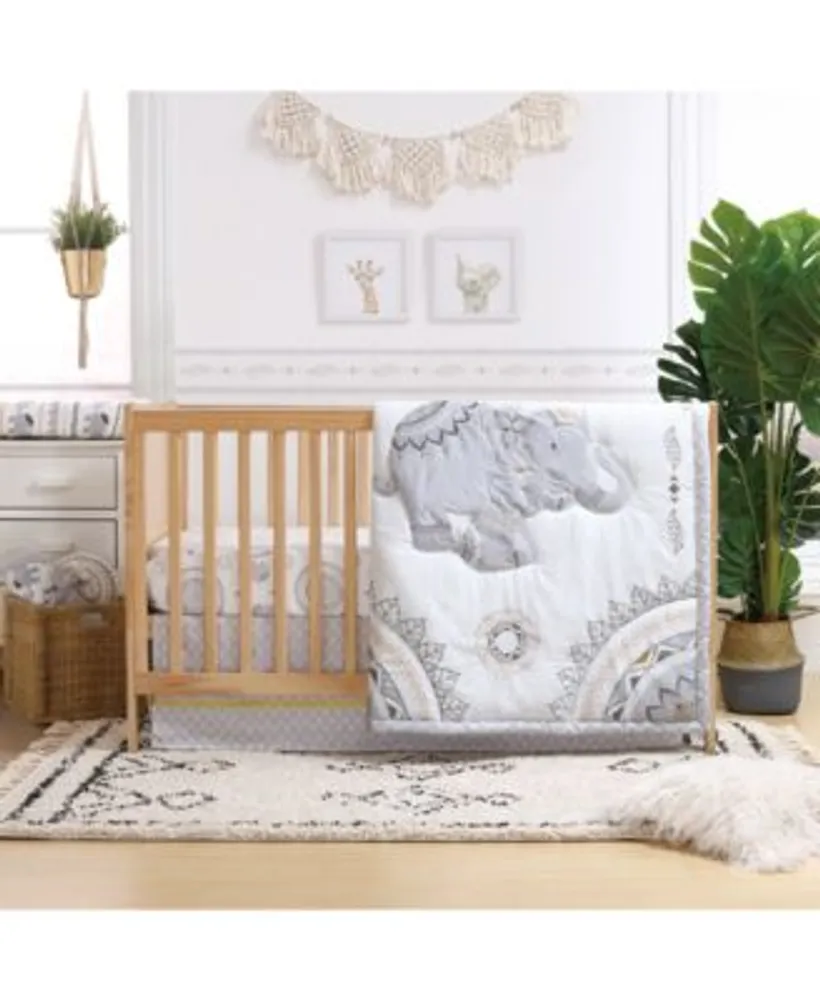 Peanut shell woodland outlet trails crib bedding