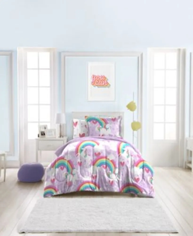 Macy s Dream Factory Unicorn Rainbow Bed In A Bag Hawthorn Mall
