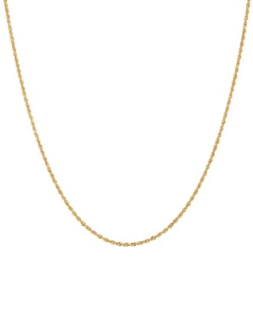 Macy s Rope Link Chain Necklaces 14k Gold Vancouver Mall