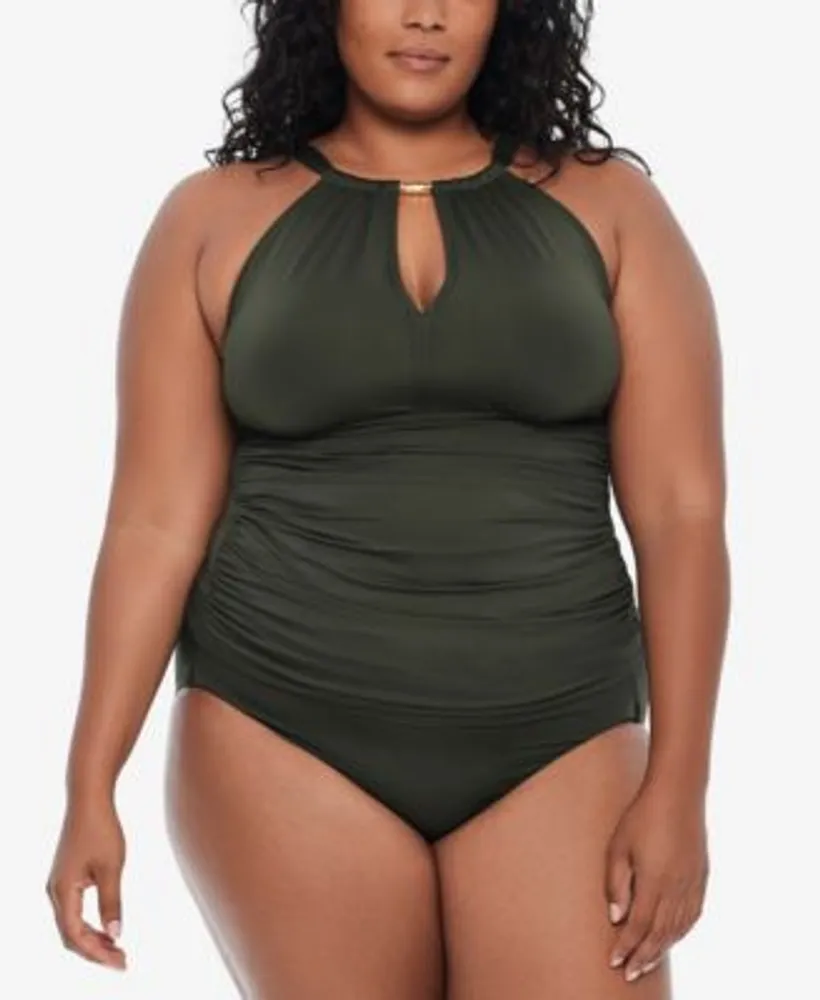 Ralph lauren high neck best sale swimsuit