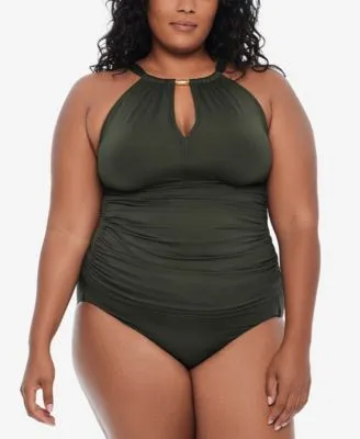 Ralph lauren plus size swimsuits top