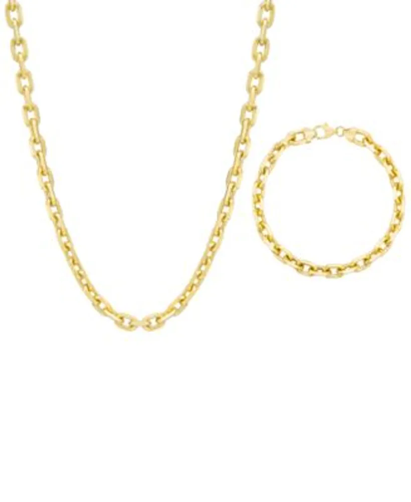 Rolo link outlet chain necklace