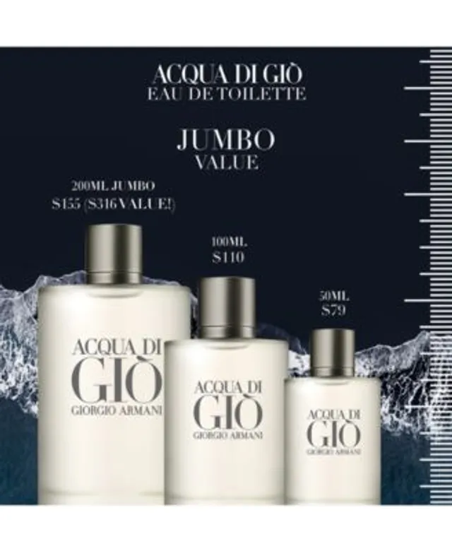 Armani Beauty Mens Acqua Di Gio Eau De Toilette Fragrance Collection
