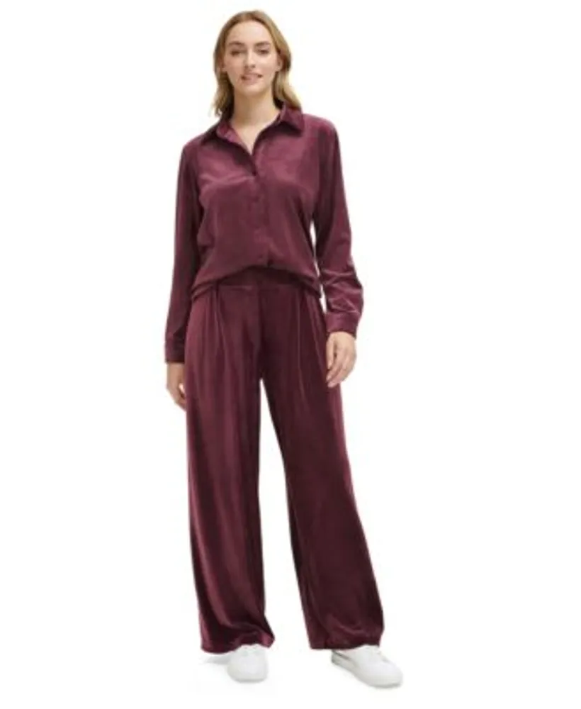Velour calvin klein discount