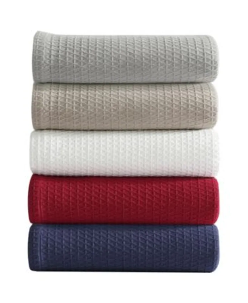 Nautica Baird Cotton Dobby Blankets Westland Mall