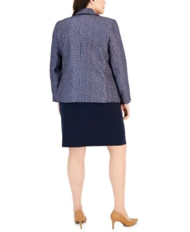 Tahari asl plaid pencil skirt on sale