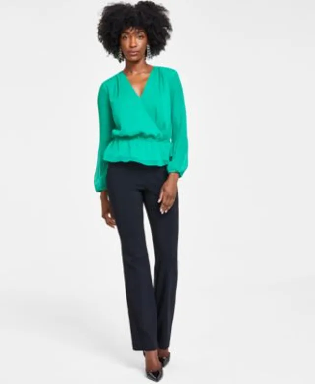 Macys sales green blouse