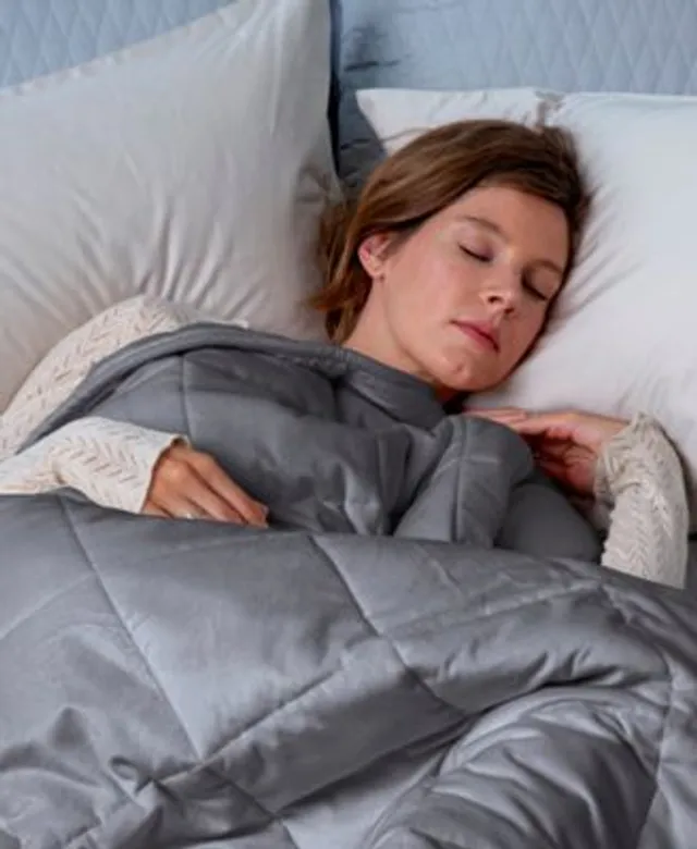 Sealy Quilted Plush Weighted Blanket Hawthorn Mall