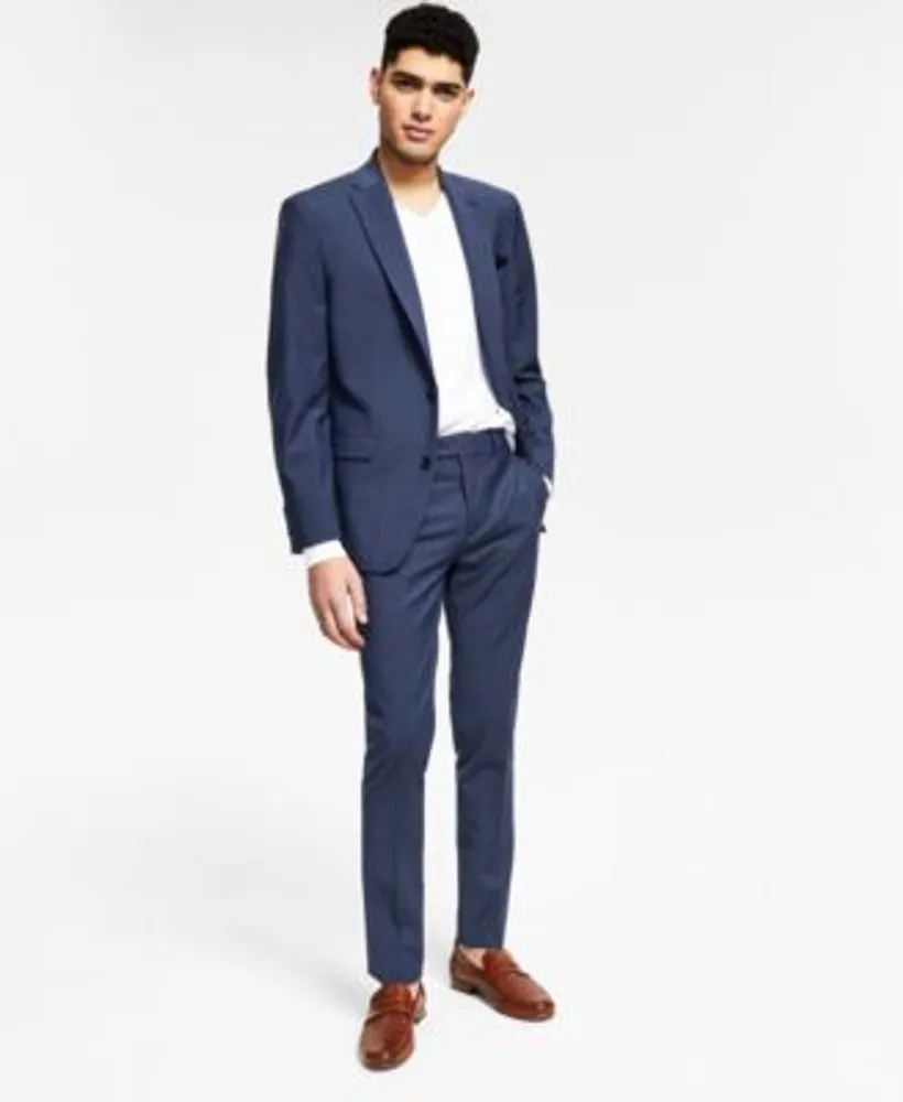 Bar Iii Mens Slim Fit Solid Suit Separates Created For Macys
