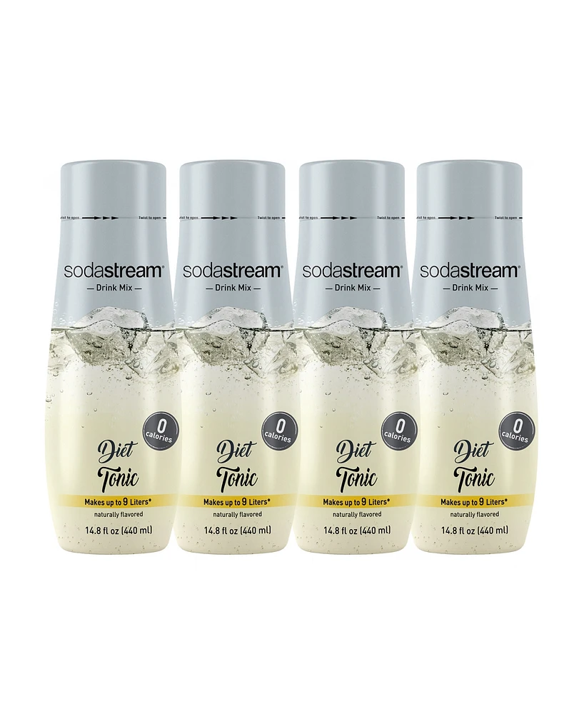 SodaStream Diet Tonic Set of 4, 14.88 oz CoolSprings Galleria