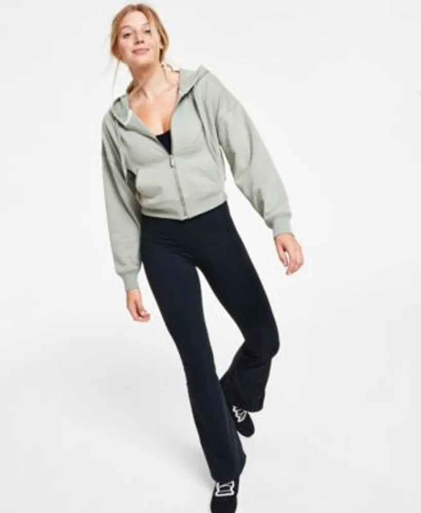 Calvin klein women's cropped hoodie deals