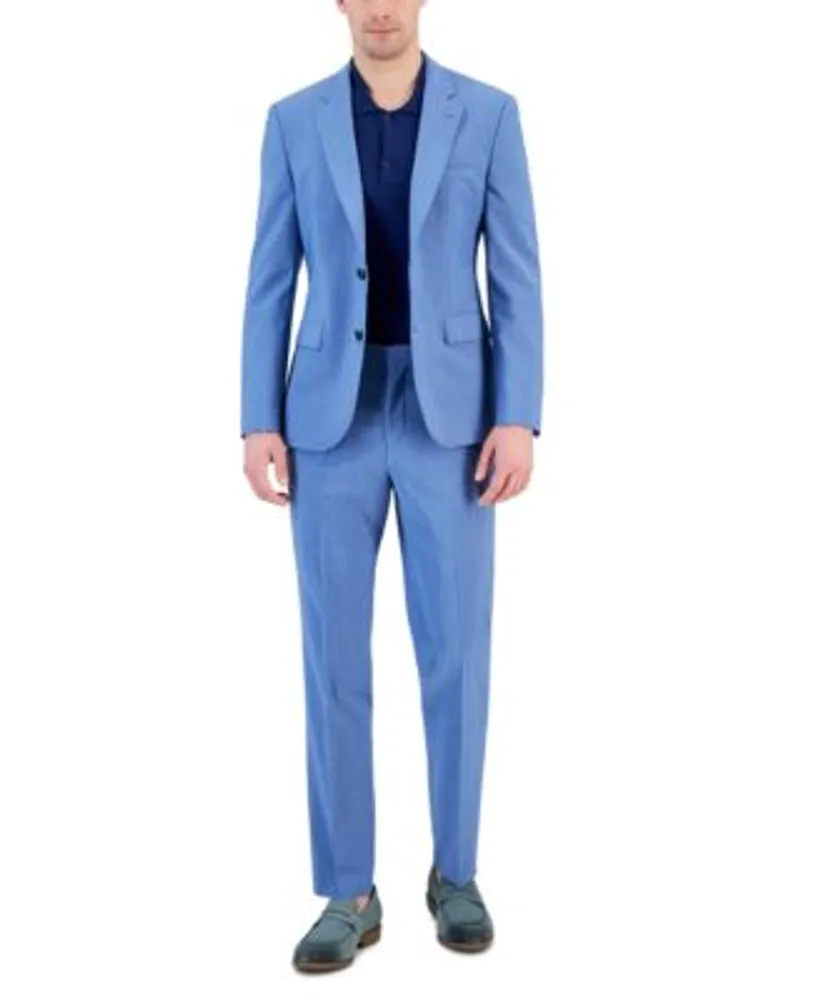 Hugo boss top bright blue suit