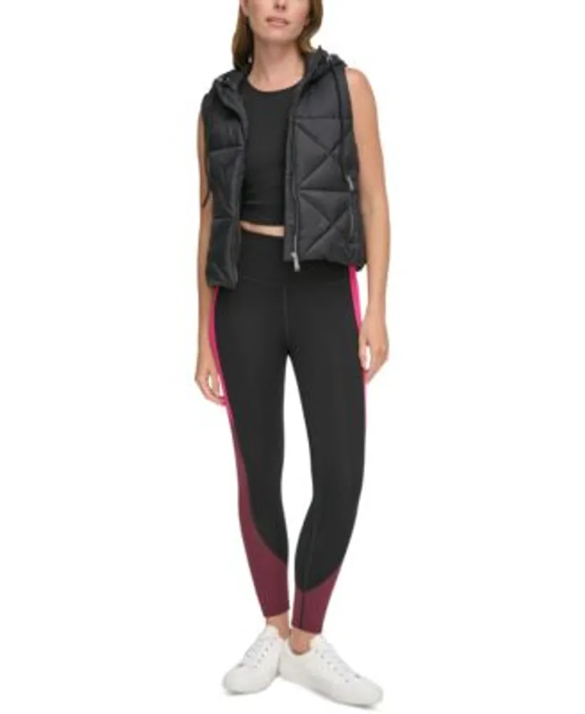 Calvin klein top black vest womens