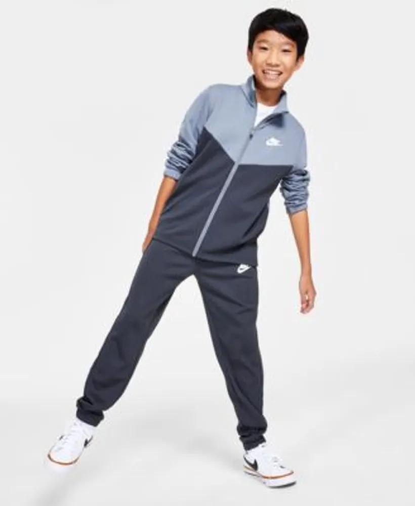 Nike tracksuit macy's hot sale