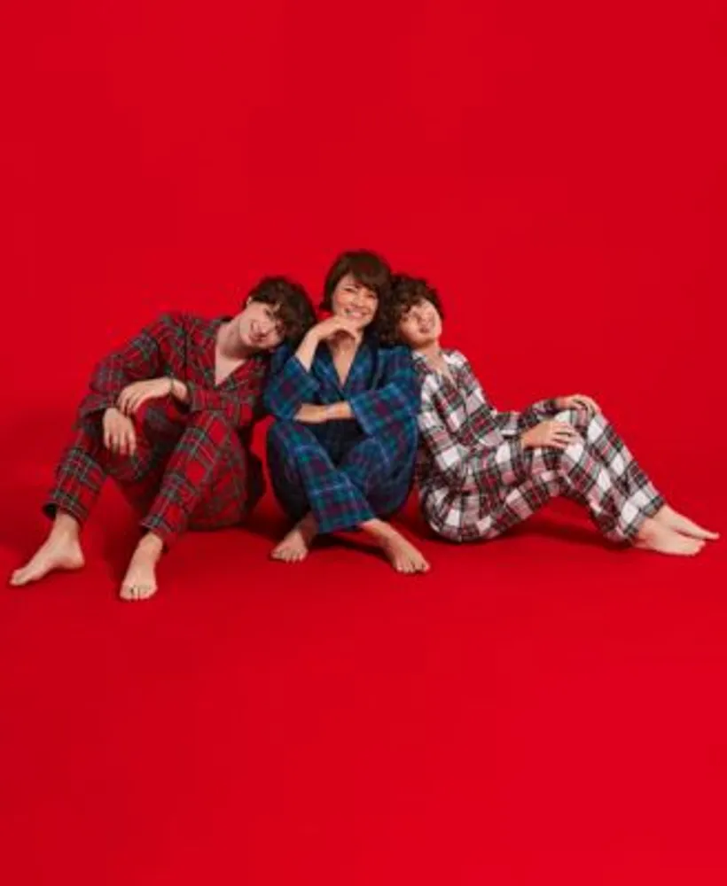 Brinkley plaid family pajamas deals