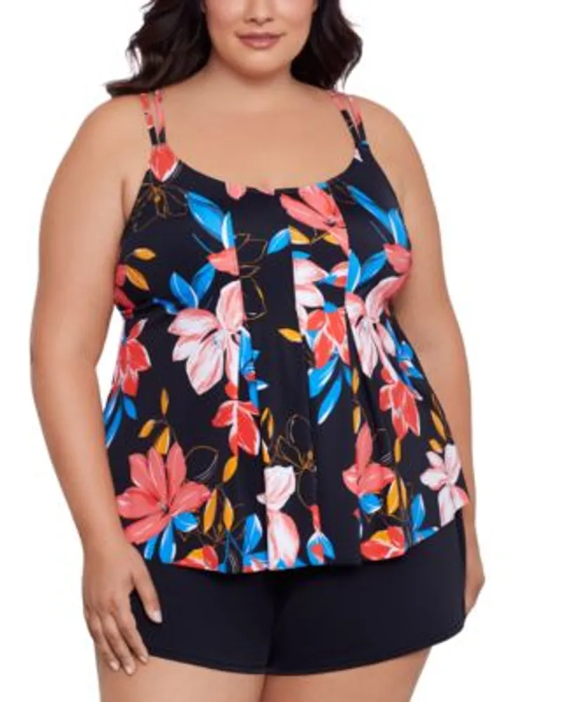 Macys plus swim deals