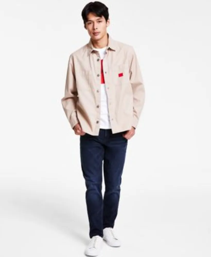 Hugo boss shop mens white shirt